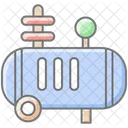 Air Compressor Awesome Lineal Color Icon Icon