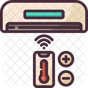 Air Conditioner Heating Refreshing Icon