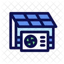 Air Conditioner Airflow Icon