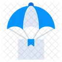Air Delivery Logistics Delivery Airdrop Icon