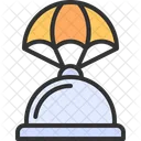 Air Delivery Parachute Delivery Fast Icon