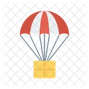 Airballoon Fly Parachute Icon