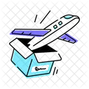 Air Delivery Air Freight Air Shipping Symbol