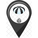 Air delivery Location  Icon