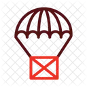 Air Drop Air Balloon Parachute Icon