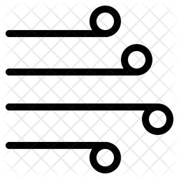 Air Flow Icon - Download in Line Style