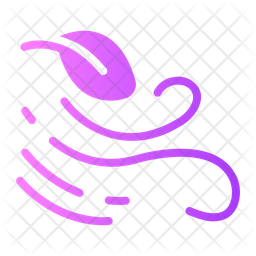 Air Flow Icon - Download in Gradient Style