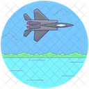 Air Force Airplane Fighter Plane Icon