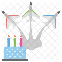 Air Force Birthday  Icon