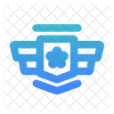 Emblem Wing Star Icon