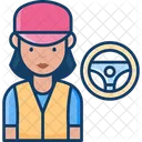 Air Hostess Flight Attendant Hostess Icon