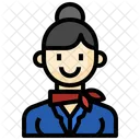 Air Hostess  Icon