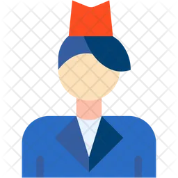 Air Hostess  Icon