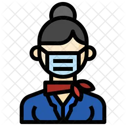 Air Hostess  Icon