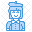 Air Hostess  Icon