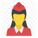 Air Hostess  Icon