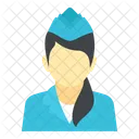 Air Hostess  Icon