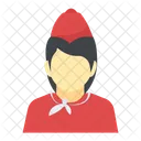 Air Hostess  Icon
