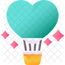 Air hot balloon  Icon