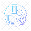 Air Intake Cleaning Dust Removal Icon