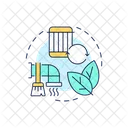 Air Intake Cleaning Dust Removal Icon