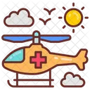 Air Medical Transport Medical Helicopter Trauma Care Icon