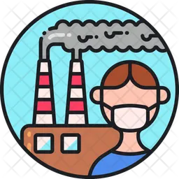 Air pollution  Icon