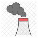 Air Pollution Factory Icon