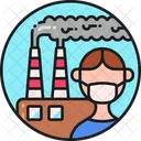 Air Pollution Factory Pollution Mill Pollution Icon