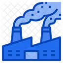 Pollution Air Disaster Nature Factory Icon