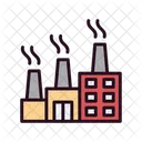 Air Pollution Pollution Factory Icon