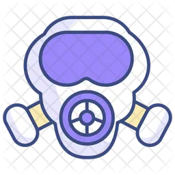 Air pollution mask  Icon