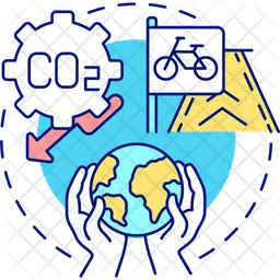Air pollution reduction  Icon