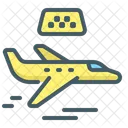 Air Taxi Plane Taxi Icon