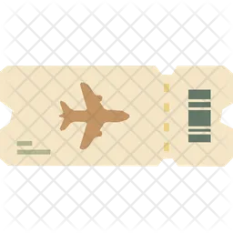 Air ticket  Icon