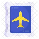 Air Ticket Raffle Voucher Icon