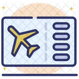 Air Ticket  Icon