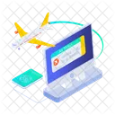 Air ticket  Icon