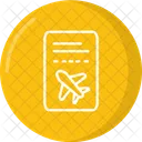 Air ticket  Icon