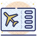 Air Ticket  Icon