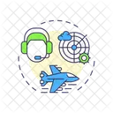 Aviation Airspace Air Traffic Icon