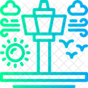 Air Traffic Control Tower  Icon