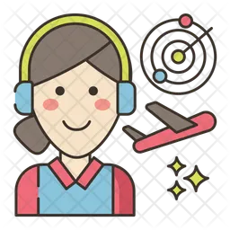 Air traffic controller  Icon