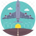 Air Travel Airplane Icon