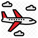 Air Travel Aircraft Airliner Icon