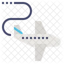 Travel Transportation Airplane Icon