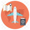 Air travel  Icon