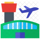 Air Travel Hub  Icon