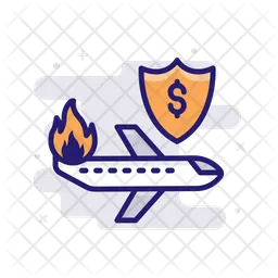 Air Travel Insurance  Icon