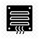 Air Vent Hvac System Wall Cover Symbol